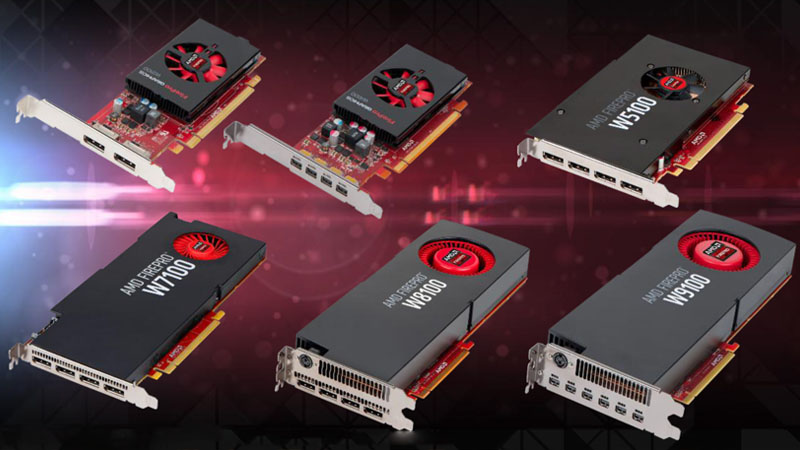 Card màn hình AMD Firepro W series